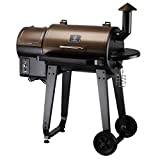 Canadian BBQ Z Grills Smoker Beaver - Barbacoa de pellets resistente a la intemperie con tapa